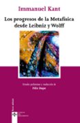 los progresos de la metafisica desde leibniz y wolff-jose maria perez pascual-9788430951727 los progresos de la metafisica desde leibniz y wolff-jose maria perez pascual-9788430951727