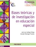 bases teoricas y de investigacion en educacion especial (ebook)-9788436826227 bases teoricas y de investigacion en educacion especial (ebook)-9788436826227