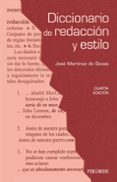 diccionario de redaccion y estilo (4ª ed.)-jose martinez de sousa-9788436833027 diccionario de redaccion y estilo (4ª ed.)-jose martinez de sousa-9788436833027