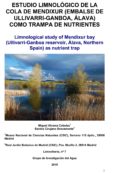 estudio limnologico de la cola de mendixur (embalse de ullivarri-ganboa, alava) como trampa de nutrientes (ebook)-9788460662327 estudio limnologico de la cola de mendixur (embalse de ullivarri-ganboa, alava) como trampa de nutrientes (ebook)-9788460662327
