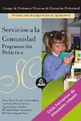 cuerpo de profesores tecnicos de la formacion profesional. servic ios a la comunidad. programacion didactica y unidades de trabajo para el ciclo formativo de educacion infantil.-9788466542227 cuerpo de profesores tecnicos de la formacion profesional. servic ios a la comunidad. programacion didactica y unidades de trabajo para el ciclo formativo de educacion infantil.-9788466542227