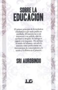 sobre la educacion-shri aurobindo-9788476271827 sobre la educacion-shri aurobindo-9788476271827