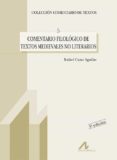 comentario filologico de textos medievales no literarios-rafael cano aguilar-9788476353127 comentario filologico de textos medievales no literarios-rafael cano aguilar-9788476353127
