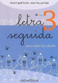 letra seguida 3-9788484124627 letra seguida 3-9788484124627