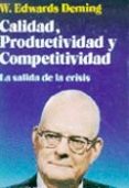 calidad, productividad y competitividad: la salida de la crisis-w. edwards deming-9788487189227 calidad, productividad y competitividad: la salida de la crisis-w. edwards deming-9788487189227