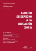 anuario de derecho a la educacion 2013 (ebook)-9788490850527 anuario de derecho a la educacion 2013 (ebook)-9788490850527