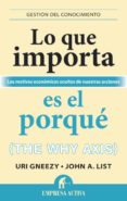 lo que importa es el porque-uri gneezy-john list-9788492921027 lo que importa es el porque-uri gneezy-john list-9788492921027