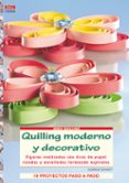quilling moderno y decorativo-gudrun schmitt-9788498742527 quilling moderno y decorativo-gudrun schmitt-9788498742527