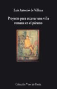 proyecto para excavar una villa romana-luis antonio de villena-9788498958027 proyecto para excavar una villa romana-luis antonio de villena-9788498958027
