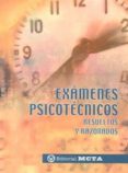 examenes psicotecnicos: resueltos y razonados-manuel segura ruiz-9788482191836 examenes psicotecnicos: resueltos y razonados-manuel segura ruiz-9788482191836
