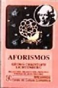 aforismos-georg christoph lichtenberg-9789681630638 aforismos-georg christoph lichtenberg-9789681630638
