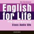 english for life pre-intermediate: class audio cds-tom hutchinson-9780194307437 english for life pre-intermediate: class audio cds-tom hutchinson-9780194307437
