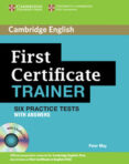 first certificate trainer: practice tests with answers and audio cd-9780521128537 first certificate trainer: practice tests with answers and audio cd-9780521128537