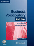 business vocabulary in use elementary to pre-intermediate (with a nswers and cd-rom) 2nd edition-bill mascull-9780521749237 business vocabulary in use elementary to pre-intermediate (with a nswers and cd-rom) 2nd edition-bill mascull-9780521749237
