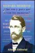 ¿que son y para que sirven los numeros ? y otros escritos sobre los fundamentos de la matematica-richard dedekind-9788420642437 ¿que son y para que sirven los numeros ? y otros escritos sobre los fundamentos de la matematica-richard dedekind-9788420642437