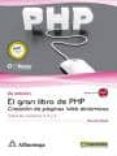 el gran libro de php: creacion de páginas web dinámicas (2ª ed.)-hernan beati-9788426722737 el gran libro de php: creacion de páginas web dinámicas (2ª ed.)-hernan beati-9788426722737