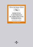 ejercicios y materiales de derecho civil patrimonial (adaptados a l eees)-maria jose santos moron-yolanda bergel sainz-baranda-sara martin salamanca-9788430955237 ejercicios y materiales de derecho civil patrimonial (adaptados a l eees)-maria jose santos moron-yolanda bergel sainz-baranda-sara martin salamanca-9788430955237