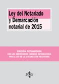 ley del notariado y demarcación notarial de 2015-9788430968237 ley del notariado y demarcación notarial de 2015-9788430968237