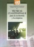 tecnicas cuantitativas ii para la economia y la empresa-federico palacios gonzalez-9788433830937 tecnicas cuantitativas ii para la economia y la empresa-federico palacios gonzalez-9788433830937