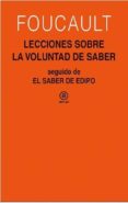 lecciones sobre la voluntad de saber-michel foucault-9788446042037 lecciones sobre la voluntad de saber-michel foucault-9788446042037