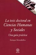 la tesis doctoral en ciencias humanas y sociales-enrique moradiellos garcía-9788446045137 la tesis doctoral en ciencias humanas y sociales-enrique moradiellos garcía-9788446045137