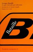 lo que entiendo por soberania-georges bataille-9788449302237 lo que entiendo por soberania-georges bataille-9788449302237