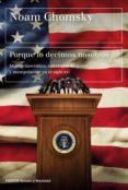 porque lo decimos nosotros (ebook)-noam chomsky-9788449332937 porque lo decimos nosotros (ebook)-noam chomsky-9788449332937