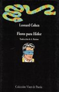 flores para hitler-leonard cohen-9788475221137 flores para hitler-leonard cohen-9788475221137