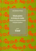 metodo practico de tecnicas de estudio: guia del profesor-jose jimenez ortega-9788477745037 metodo practico de tecnicas de estudio: guia del profesor-jose jimenez ortega-9788477745037