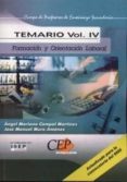 cuerpo de profesores de enseñanza secundaria. formacion y orienta cion laboral (fol): temario (vol. iv)-9788482999937 cuerpo de profesores de enseñanza secundaria. formacion y orienta cion laboral (fol): temario (vol. iv)-9788482999937