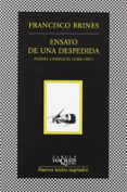 ensayo de una despedida: poesia completa 1960-1997-paul mcdonald-9788483833537 ensayo de una despedida: poesia completa 1960-1997-paul mcdonald-9788483833537