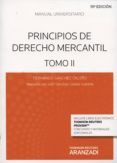 principios de derecho mercantil, tomo ii (19ª ed.)-fernando sanchez calero-9788490596937 principios de derecho mercantil, tomo ii (19ª ed.)-fernando sanchez calero-9788490596937