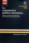 la contratacion publica electronica analisis y propuesta de transposicion de las directivas comunitarias de 2014-9788490862537 la contratacion publica electronica analisis y propuesta de transposicion de las directivas comunitarias de 2014-9788490862537
