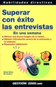 superar con exito las entrevistas: en una semana-mo shapiro-alison straw-9788496426337 superar con exito las entrevistas: en una semana-mo shapiro-alison straw-9788496426337