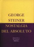 nostalgia del absoluto (ebook)-9788498418637 nostalgia del absoluto (ebook)-9788498418637