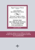 Libros de audio descargables de mp3 gratis DERECHO DE OBLIGACIONES Y CONTRATOS EN GENERAL (Literatura española) 9788430983247