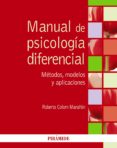 manual de psicologia diferencial (ebook)-9788436839647 manual de psicologia diferencial (ebook)-9788436839647