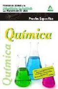 pruebas de acceso a la universidad para mayores de 25 años (universidades de andalucia). quimica prueba especifica-9788466590747 pruebas de acceso a la universidad para mayores de 25 años (universidades de andalucia). quimica prueba especifica-9788466590747