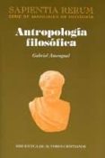antropologia filosofica-gabriel amengual-9788479149147 antropologia filosofica-gabriel amengual-9788479149147