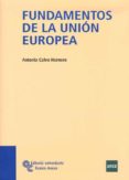 fundamentos de la union europea-m antonia calvo hornero-9788480049047 fundamentos de la union europea-m antonia calvo hornero-9788480049047