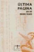ultima pagina-juan jose fernandez delgado-9788488480347 ultima pagina juan jose fernandez delgado 9788488480347