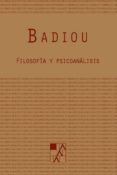 filosofia y psicoanalisis-alain baidou-9789508892447 filosofia y psicoanalisis-alain baidou-9789508892447