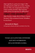 ¿que esta pasando en el mundo?-bernardo de miguel-9788423428557 ¿que esta pasando en el mundo?-bernardo de miguel-9788423428557