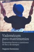 vademecum para matrimonios-augusto sarmiento-9788431329457 vademecum para matrimonios-augusto sarmiento-9788431329457