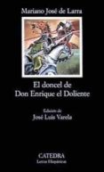 el doncel de don enrique el doliente-mariano jose de larra-9788437601557 el doncel de don enrique el doliente-mariano jose de larra-9788437601557