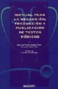 manual para la redaccion, traduccion y publicacion de textos medi cos-jose luis puerta lopez-cozar-9788445802557 manual para la redaccion, traduccion y publicacion de textos medi cos-jose luis puerta lopez-cozar-9788445802557