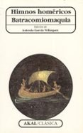 himnos homericos; batracomiomaquia-9788446010357 himnos homericos; batracomiomaquia-9788446010357