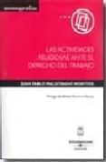 actividades religiosas ante derecho trabajo-juan pablo maldonado montoya-9788447024957 actividades religiosas ante derecho trabajo-juan pablo maldonado montoya-9788447024957