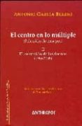 el centro en lo multiple (seleccion de ensayos) ii. el contenido de las formas-antonio garcia-berrio-9788476588857 el centro en lo multiple (seleccion de ensayos) ii. el contenido de las formas antonio garcia berrio 9788476588857