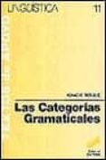 las categorias gramaticales-ignacio bosque-9788477380757 las categorias gramaticales-ignacio bosque-9788477380757